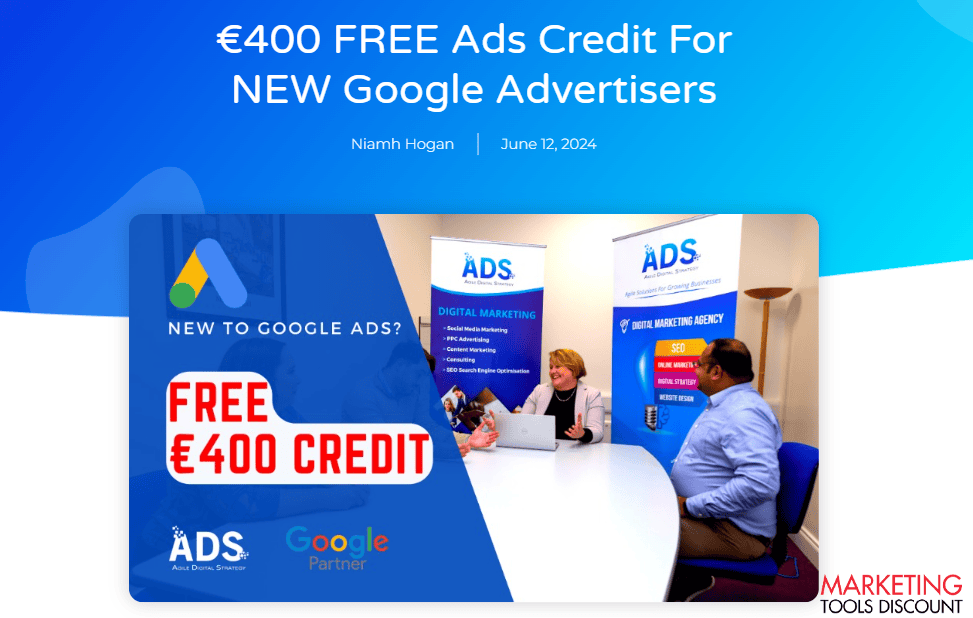 Google Ads Credit by Agile Digital Strategy