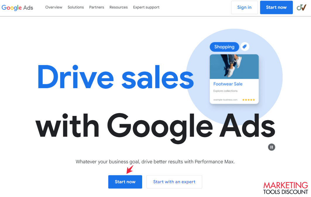 Google Ads Page