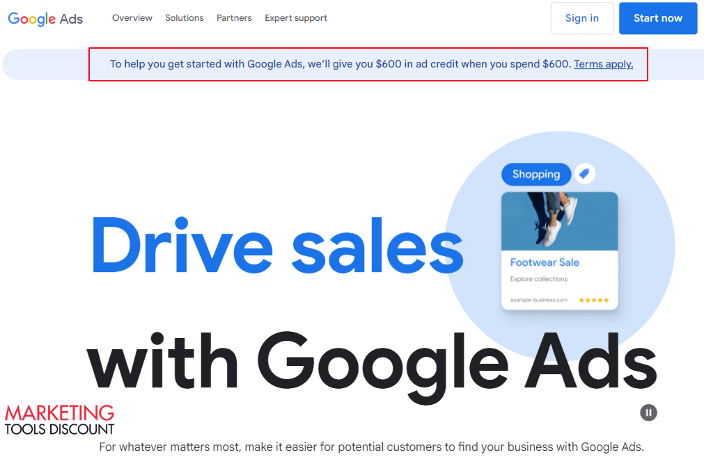 Google ads credit with Google Ads Promotions