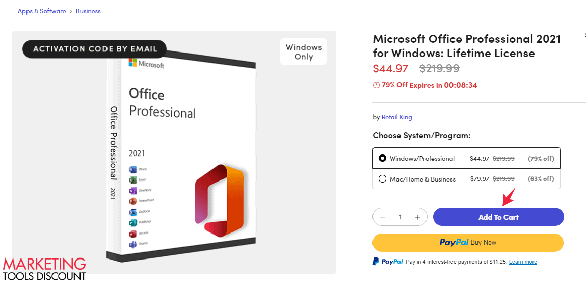 StackSocial Add To Cart Page