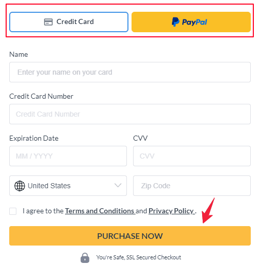 Visme Checkout